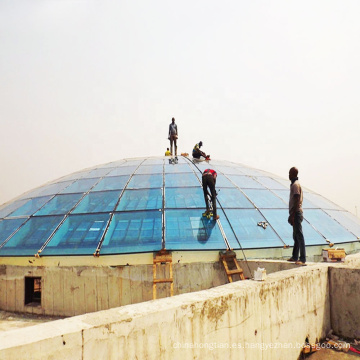 Nuevo estilo de estructura de acero marco de la mezquita Dome Church Dome Diseño con techo de gran tramo